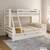 Lit superposé h160 séparable extra-solide en bois massif hercule Blanc 3 - vertbaudet enfant 