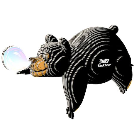 Puzzle 3d - ours noir Black 1 - vertbaudet enfant 