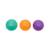 3 balles hérisson souples paillettes - jouet éducatif pour enfants Multi-coloured 1 - vertbaudet enfant 