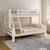 Lit superposé h160 séparable extra-solide en bois massif hercule Blanc 1 - vertbaudet enfant 