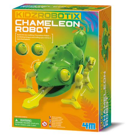 Robot Caméléon à assembler Vert 1 - vertbaudet enfant 