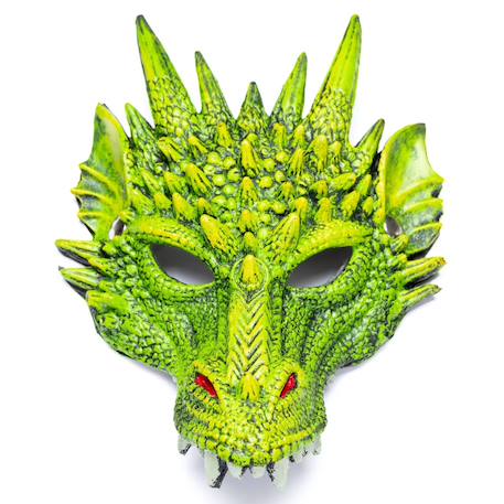Déguisement masque de dragon vert Vert 4 - vertbaudet enfant 