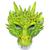 Déguisement masque de dragon vert Vert 4 - vertbaudet enfant 