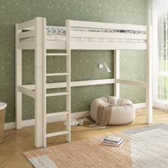 Lit mezzanine extra-solide en bois massif  hercule  - vertbaudet enfant