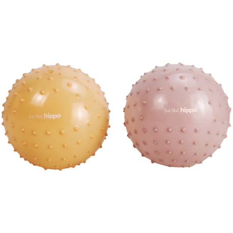 Set de 2 balles sensorielles Rose - Jaune 1 - vertbaudet enfant 