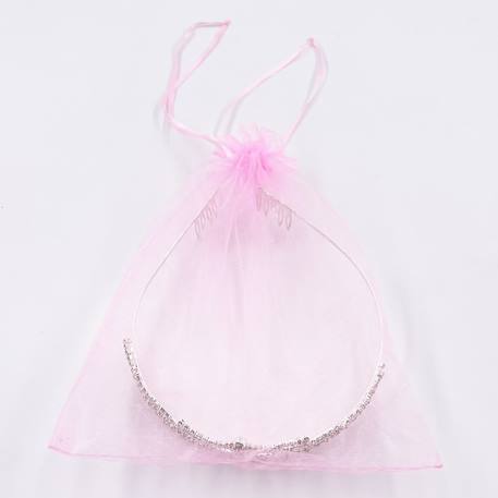 Diadème strass cœur enfant déguisement princesse Argent 4 - vertbaudet enfant 