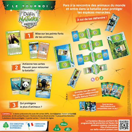 Jeu de cartes - le tournoi  -  fabriqué en france MULTICOLORE 4 - vertbaudet enfant 