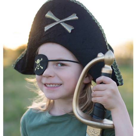 Déguisement chapeau de pirate Noir 3 - vertbaudet enfant 