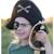 Déguisement chapeau de pirate Noir 3 - vertbaudet enfant 