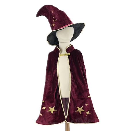 Déguisement enfant cape et chapeau de magicien gandalf Rouge 5 - vertbaudet enfant 