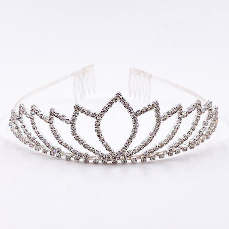 Diadème épi argenté enfant déguisement princesse Argent 3 - vertbaudet enfant 