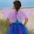 Ailes de fée violettes enfant déguisement princesse Violet 3 - vertbaudet enfant 