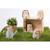 Peluche - peluche héridoux marron 16 cm Beige 3 - vertbaudet enfant 
