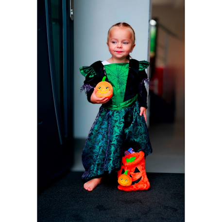Peluche - squishimals halloween citrouille - 10 cm Orange 5 - vertbaudet enfant 