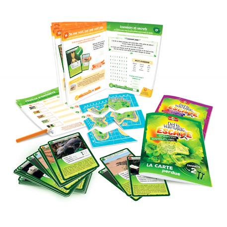 Jeu de cartes - défis nature escape -  opération camouflage -  fabriqué en france MULTICOLORE 4 - vertbaudet enfant 