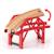 Pont courbe Rouge 4 - vertbaudet enfant 