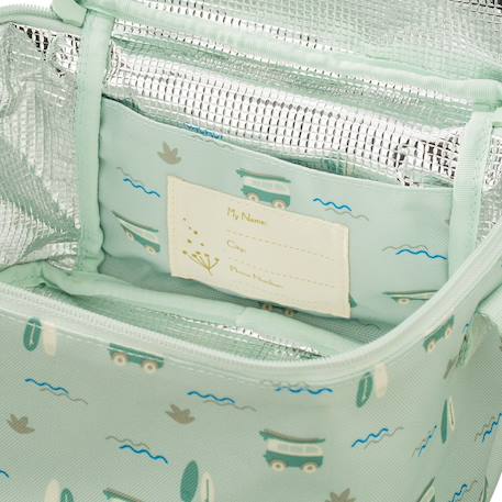 Lunch bag isotherme seahorse (2,5 l) Blanc+Bleu, beige, marron+Ecru, marron, rouge+Marron, blanc+Olive, marron,blanc+Rose hippocampe+Vert+Vert clair+Vert crocodile 23 - vertbaudet enfant 