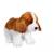 Peluche - peluche floppipup cavalier king charles - 22 cm Marron 3 - vertbaudet enfant 