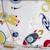 Parapluie cloche transparent, ouverture facile et sécurisante Pvc/cosmonaute+Pvc/dinosaure+Pvc/papillons 3 - vertbaudet enfant 