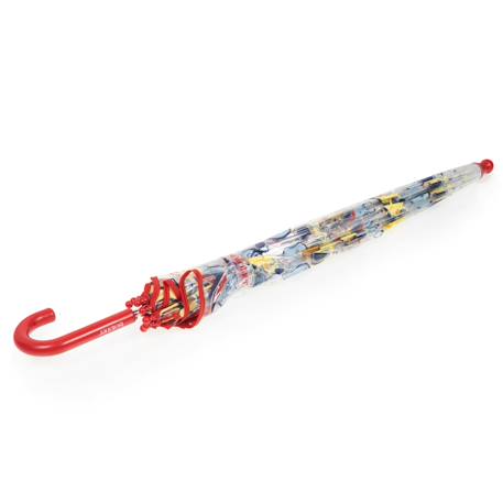 Parapluie cloche transparent, ouverture facile et sécurisante Pvc/cosmonaute+Pvc/dinosaure+Pvc/papillons 4 - vertbaudet enfant 