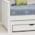 Lit banquette avec lit gigogne pin massif  basile Blanc 5 - vertbaudet enfant 