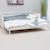 Lit banquette avec lit gigogne pin massif  basile Blanc 4 - vertbaudet enfant 