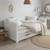 Lit banquette avec lit gigogne pin massif  basile Blanc 1 - vertbaudet enfant 