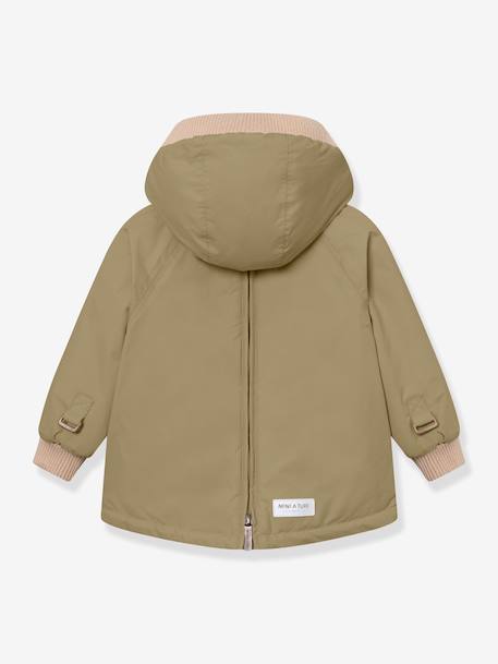 Anorak d'hiver avec doublure polaire MATBABYWEN bébé MINI A TURE vert sauge 3 - vertbaudet enfant 