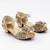 Chaussures de princesse enfant à talon pailletées pour déguisement Argent+Or+Rose 5 - vertbaudet enfant 