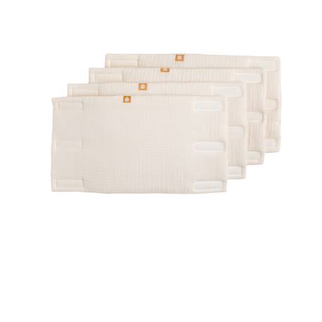 Protections de barreaux de lit en coton Beige+Beige foncé+Bleu/blanc+Ecru léopard+Moutarde+Rose+Rose foncé+Rouge+Vert+Vert tilleul 12 - vertbaudet enfant 