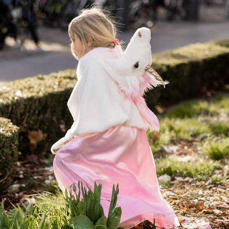 Déguisement enfant cape de licorne Blanc 3 - vertbaudet enfant 