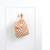 Sac à dos maternelle en coton imprimé damier Caramel 2 - vertbaudet enfant 