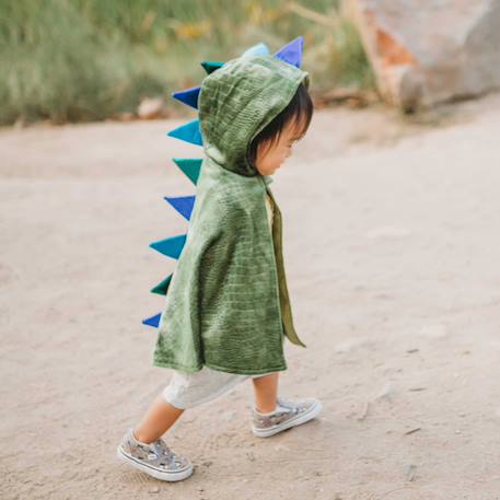 Déguisement cape de dragon Vert 3 - vertbaudet enfant 