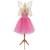 Déguisement enfant robe de fée noa avec ailes dorées Rose 6 - vertbaudet enfant 