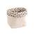 Lot de 2 panières de rangement en velours côtelé - leopard Ecru 4 - vertbaudet enfant 