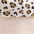 Lot de 2 panières de rangement en velours côtelé - leopard Ecru 5 - vertbaudet enfant 