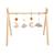 Arche d'éveil bois avec 4 jouets Beige/bleu+Beige/jaune+Beige/rose+Bleu+Ecru/caramel+Jaune+Jaune/vert+Marron+Rose 11 - vertbaudet enfant 