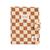 Protège carnet de santé damier en coton - petit chou Caramel 1 - vertbaudet enfant 