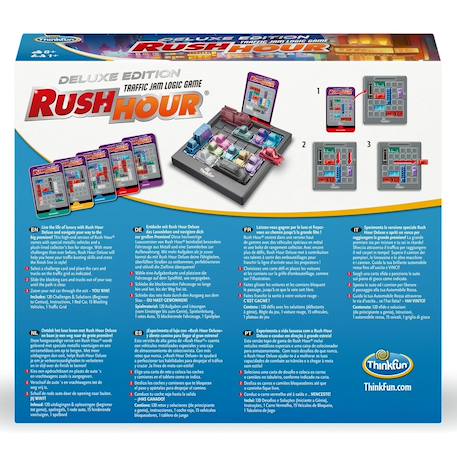 Rush hour deluxe edition Jeu de Logique Embouteillage 120 défis Bleu 4 - vertbaudet enfant 