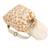 Sac à dos maternelle en gaze de coton léopard Ecru/rose 3 - vertbaudet enfant 