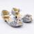 Chaussures de princesse enfant à talon pailletées pour déguisement Argent+Or+Rose 1 - vertbaudet enfant 