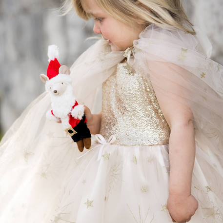 Déguisement enfant cape de princesse étoilée Écru 6 - vertbaudet enfant 