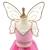 Déguisement enfant robe de fée noa avec ailes dorées Rose 4 - vertbaudet enfant 