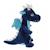 Peluche - peluche dragon sonore, bleu 17 cm Bleu 2 - vertbaudet enfant 