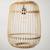 Suspension ronde 30cm - java Rotin blanchi 1 - vertbaudet enfant 