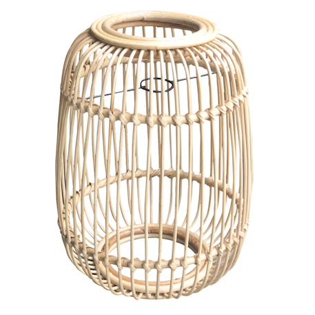Suspension ronde 30cm - java Rotin blanchi 3 - vertbaudet enfant 