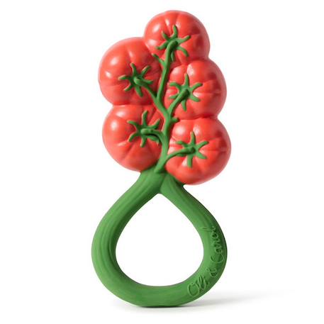 Hochet de dentition - tomato Rouge 1 - vertbaudet enfant 