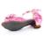 Chaussures de princesse enfant à talon pailletées pour déguisement Argent+Or+Rose 12 - vertbaudet enfant 
