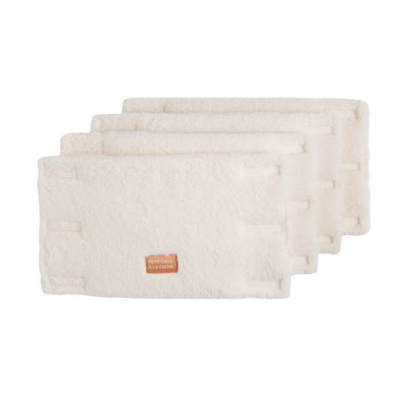 Protections de barreaux de lit en sherpa - petit chou Ecru 1 - vertbaudet enfant 