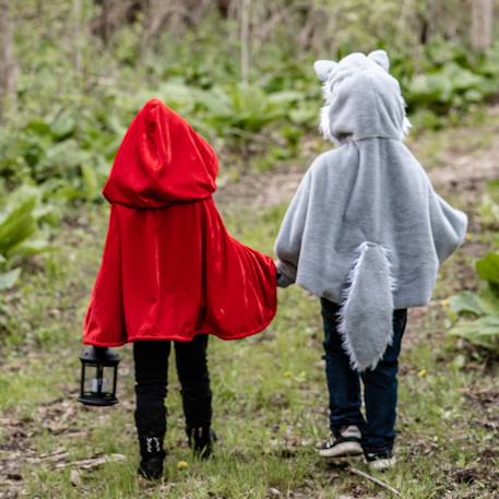 Déguisement enfant cape de petit chaperon rouge Rouge 4 - vertbaudet enfant 